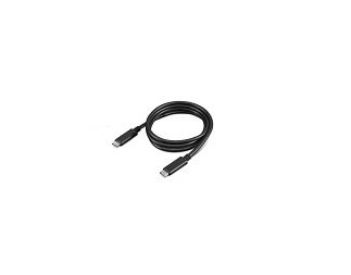 Lenovo 4X90U90619 USB-kabel USB 3.2 Gen 2 (3.1 Gen 2) 1 m USB C 10 Gbit/s 100 W Svart