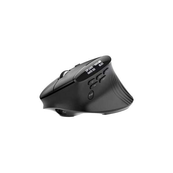 Acer Smart Fit Vertical Mouse - Retail pack datamus Høyre hendt RF trådløs + Bluetooth 8000 DPI
