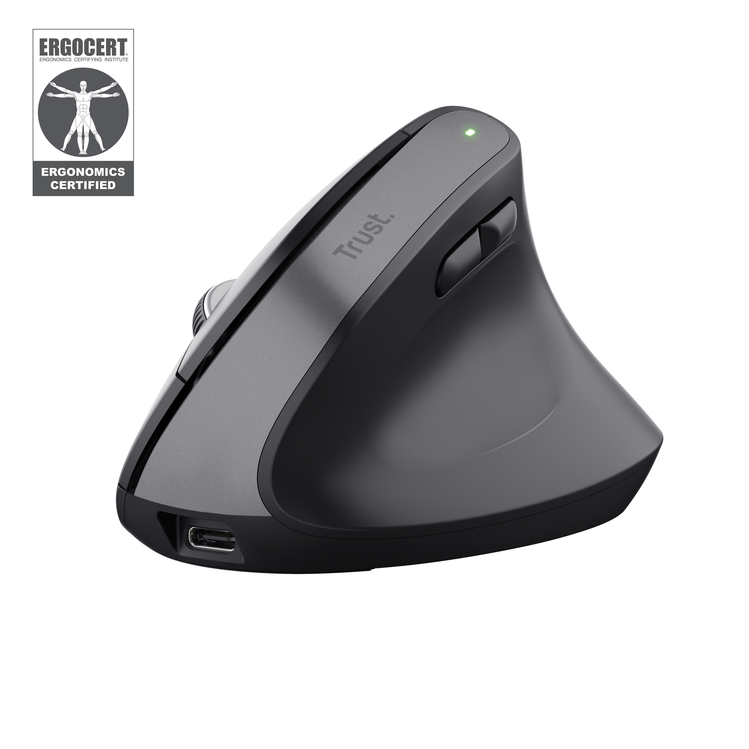 Trust Bayo+ datamus Kontor Høyre hendt RF trådløs + Bluetooth Optisk 2400 DPI