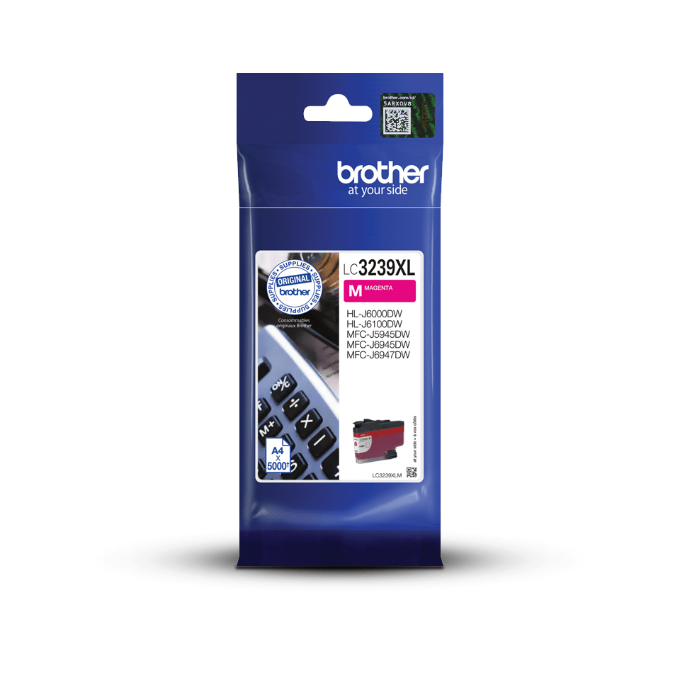 Brother LC3239XLM blekkpatron 1 stykker Original Høyt (XL) utbytte Fiolblå