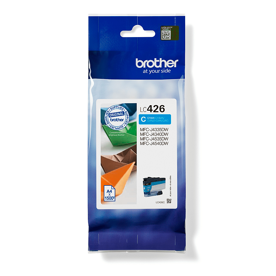 Brother LC-426C blekkpatron 1 stykker Original Cyan