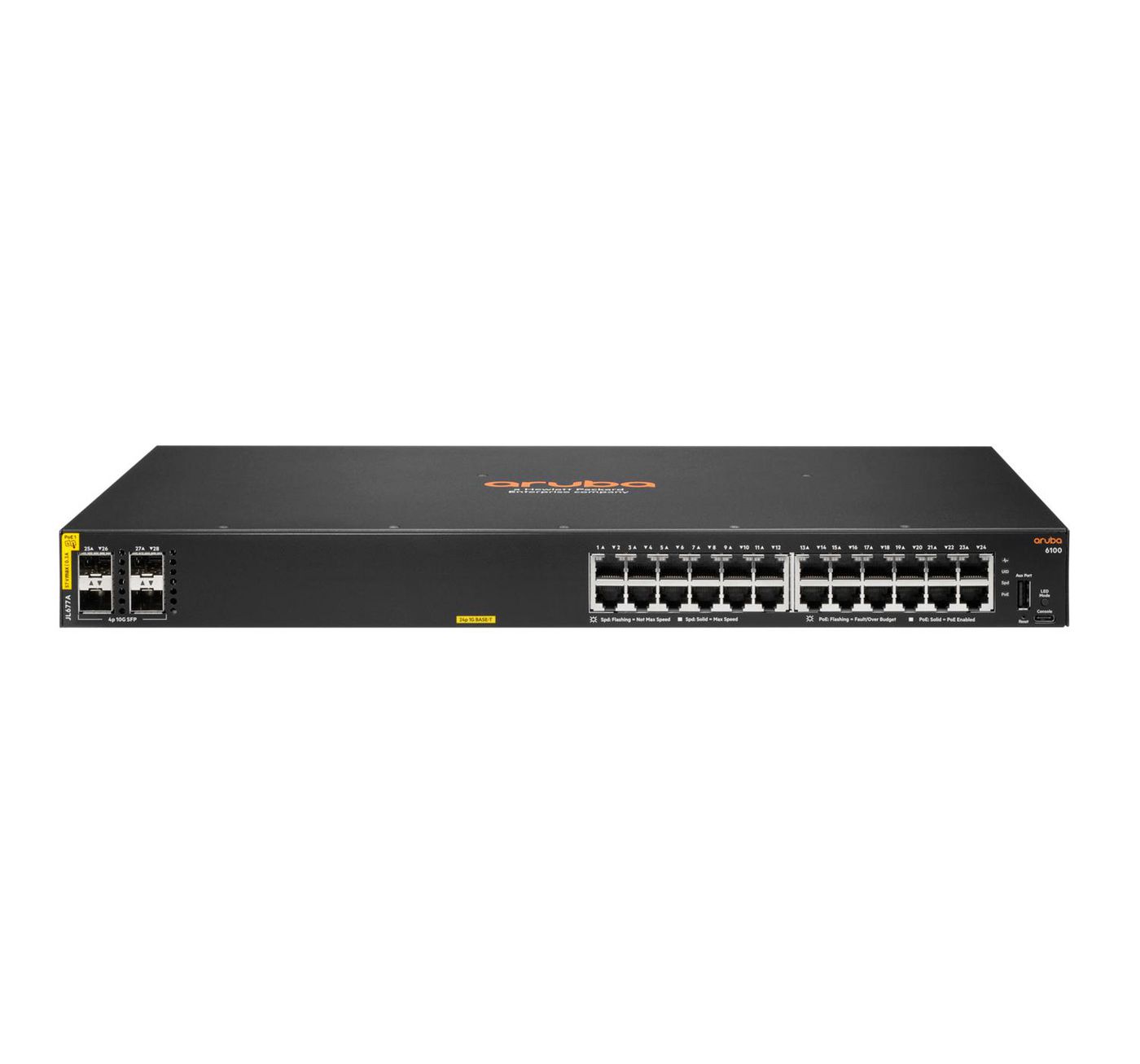 HPE Aruba 6100 Switch 24G CL4 4SFP+