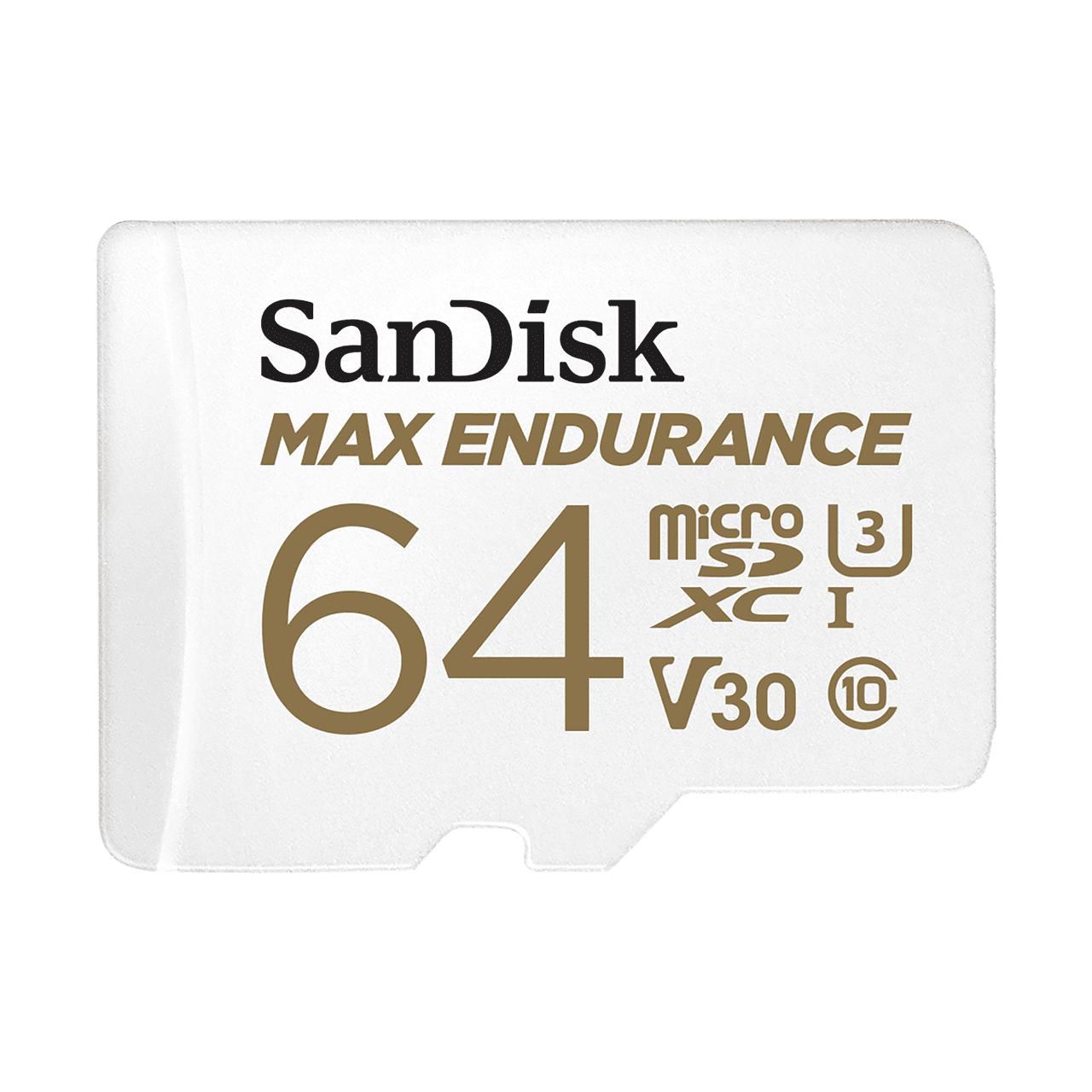 SANDISK 64GB MAX ENDURANCE microSDHC