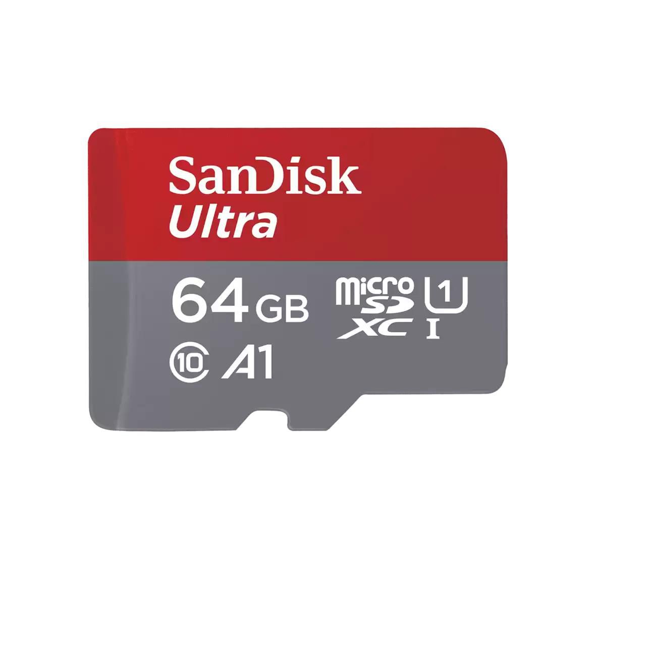 SANDISK Ultra microSDXC card 64GB