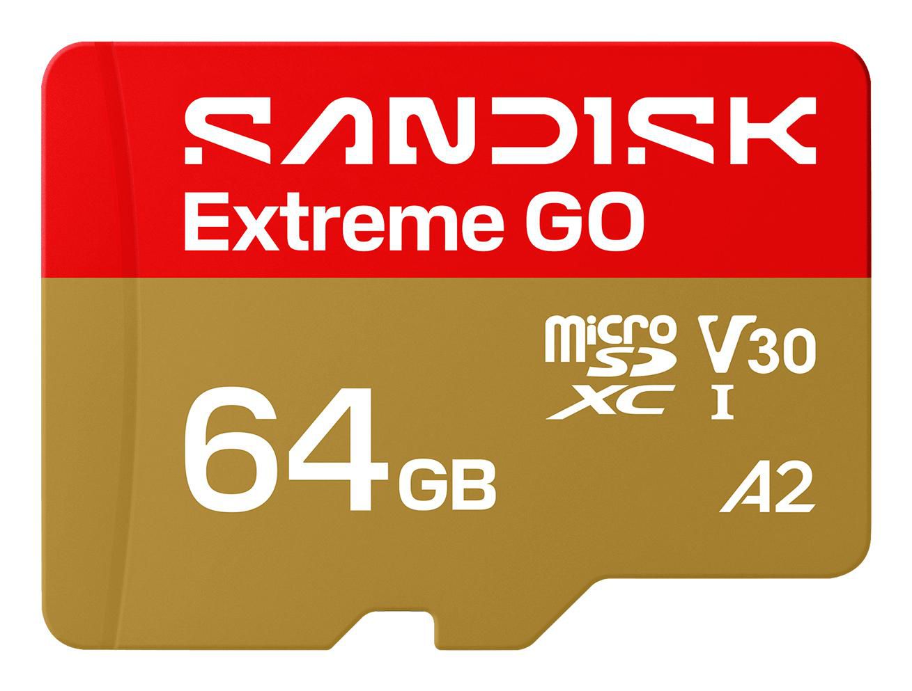 SANDISK Extreme GO microSDXC 64GB UHS-I