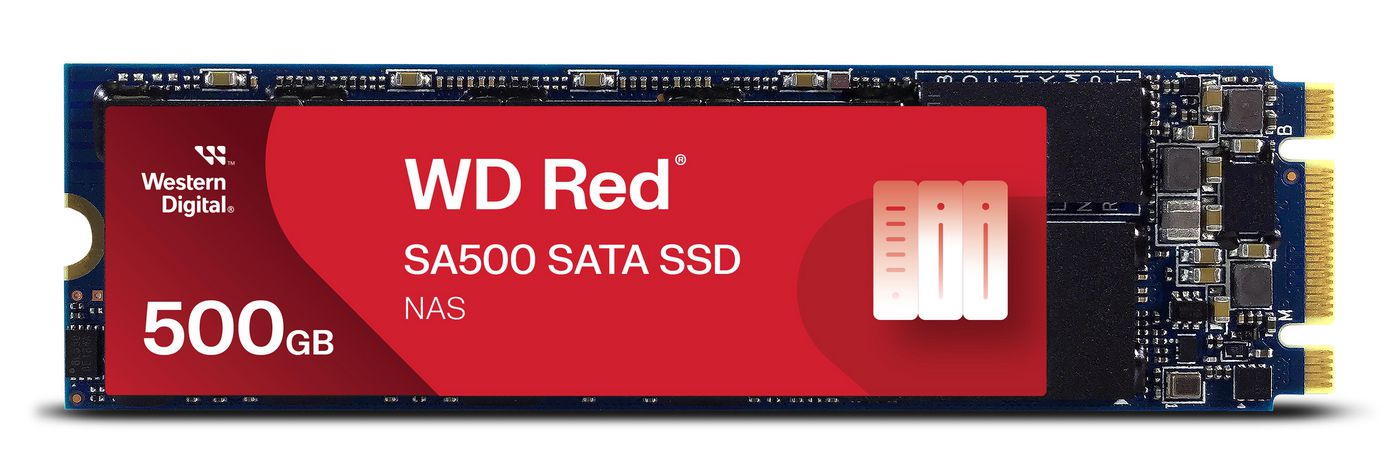 WD Red SSD SA500 NAS 500GB M.2 2280 SATA