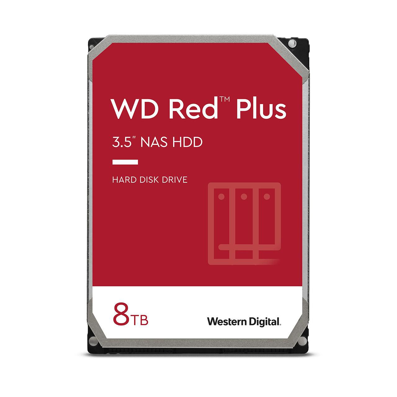 WD Red Plus 8TB SATA 6Gb/s HDD Desktop