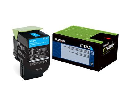 LEXMARK 80C2SC0 std yield rt cyan