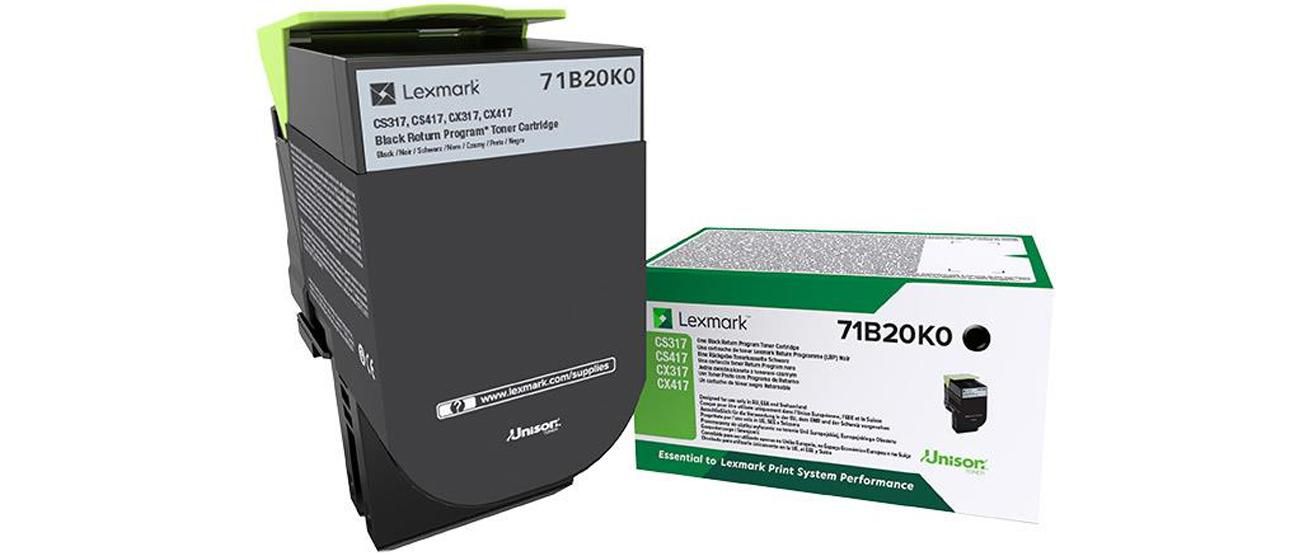 LEXMARK Return Prgm Black Toner 3K