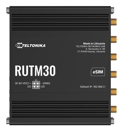 TELTONIKA NETWORKS RUTM30 eSIM 5G Router