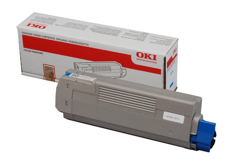 OKI toner cyan for 610 6000 pages