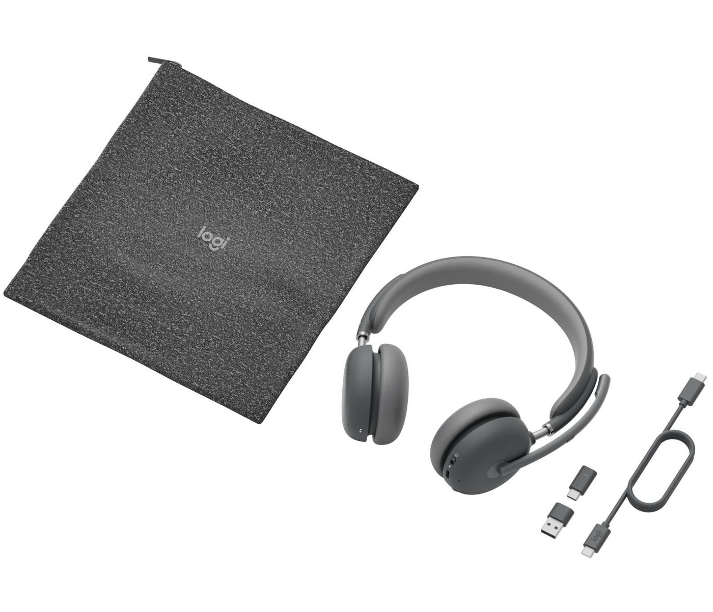 LOGI HEADSET Zone Wireless 2 UC GRAPHITE