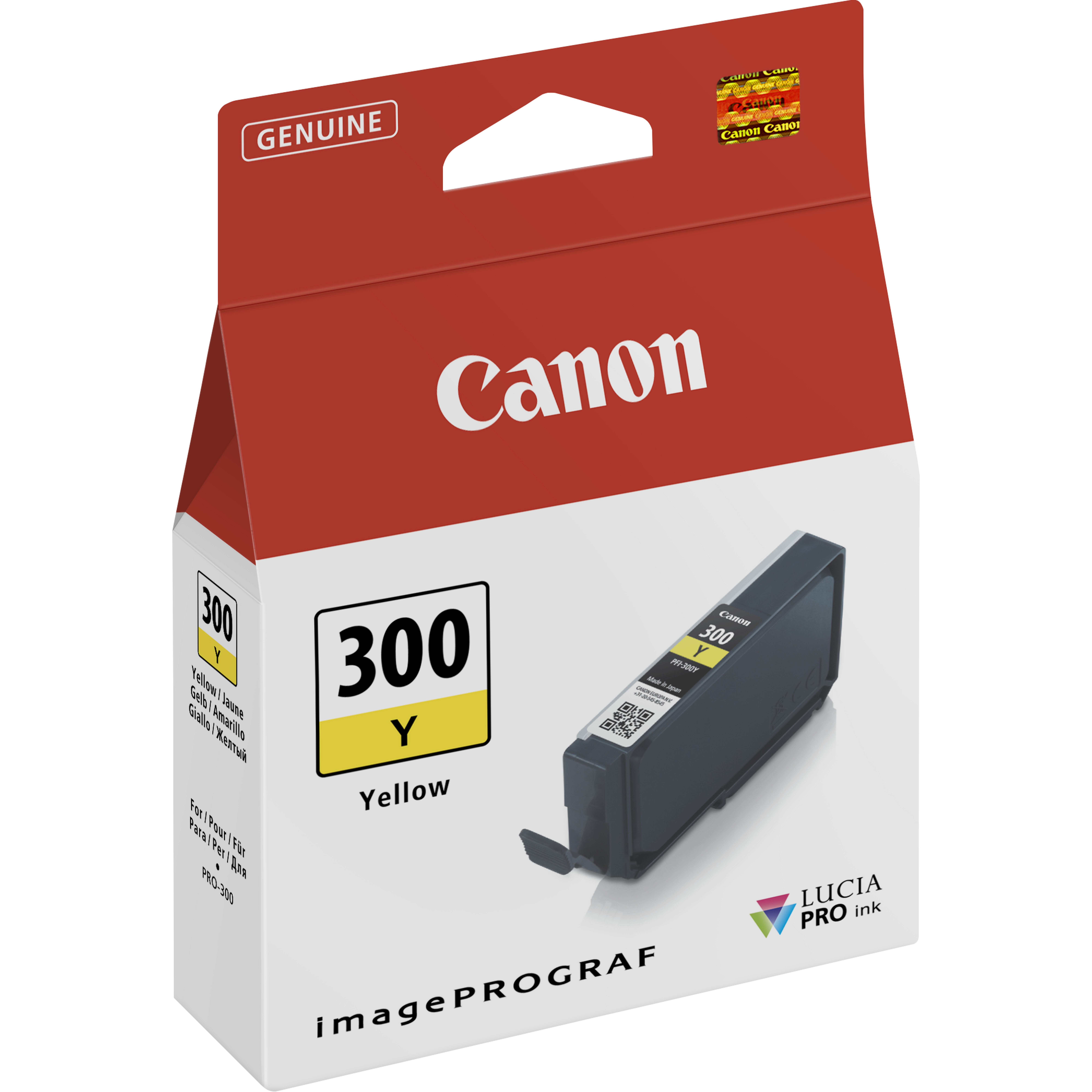 Canon 4196C001 blekkpatron 1 stykker Original Gult