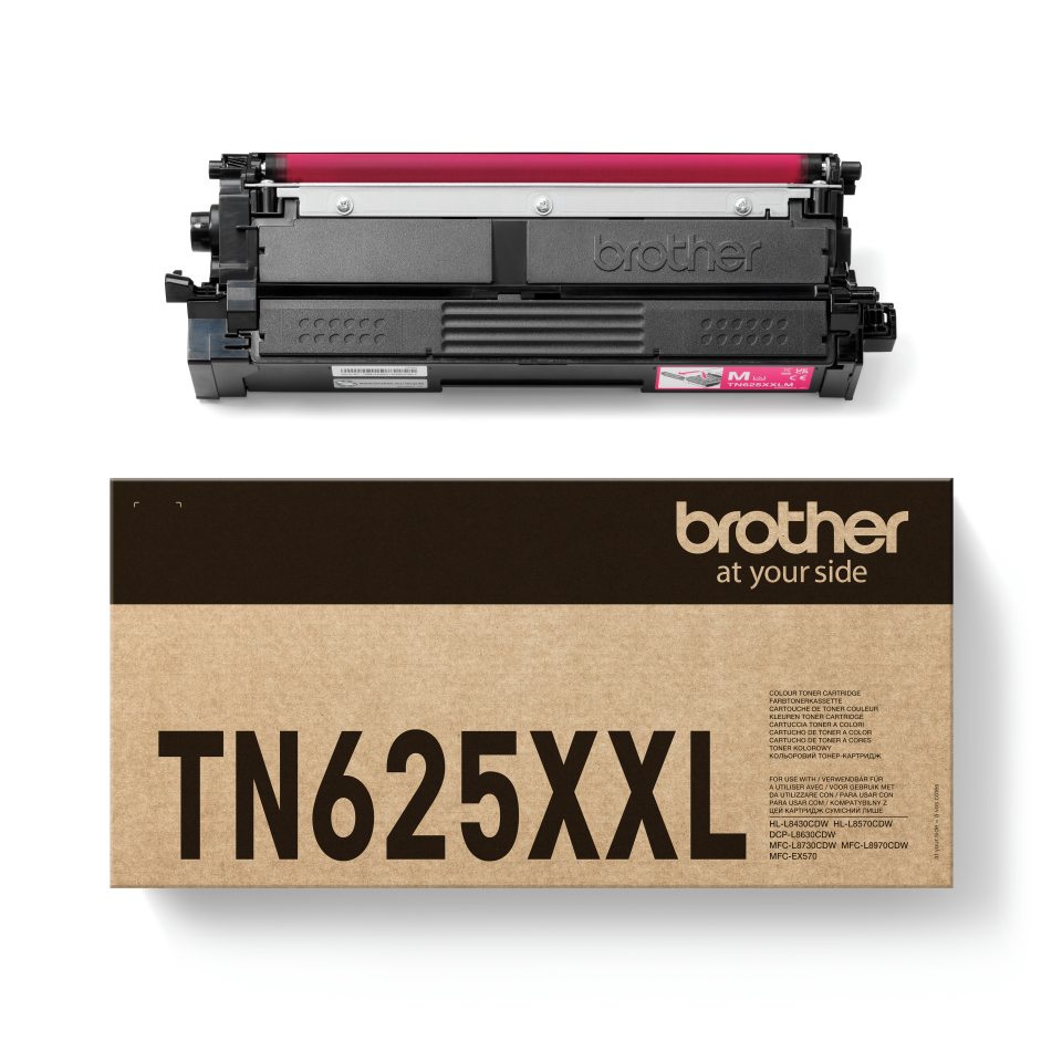 Brother TN-625XXLM tonerpatron 1 stykker Original Fiolblå
