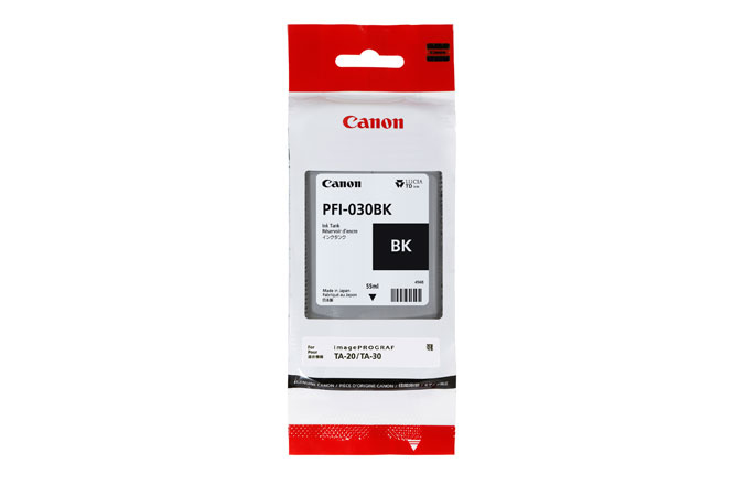 Canon PFI-030BK blekkpatron 1 stykker Original Svart