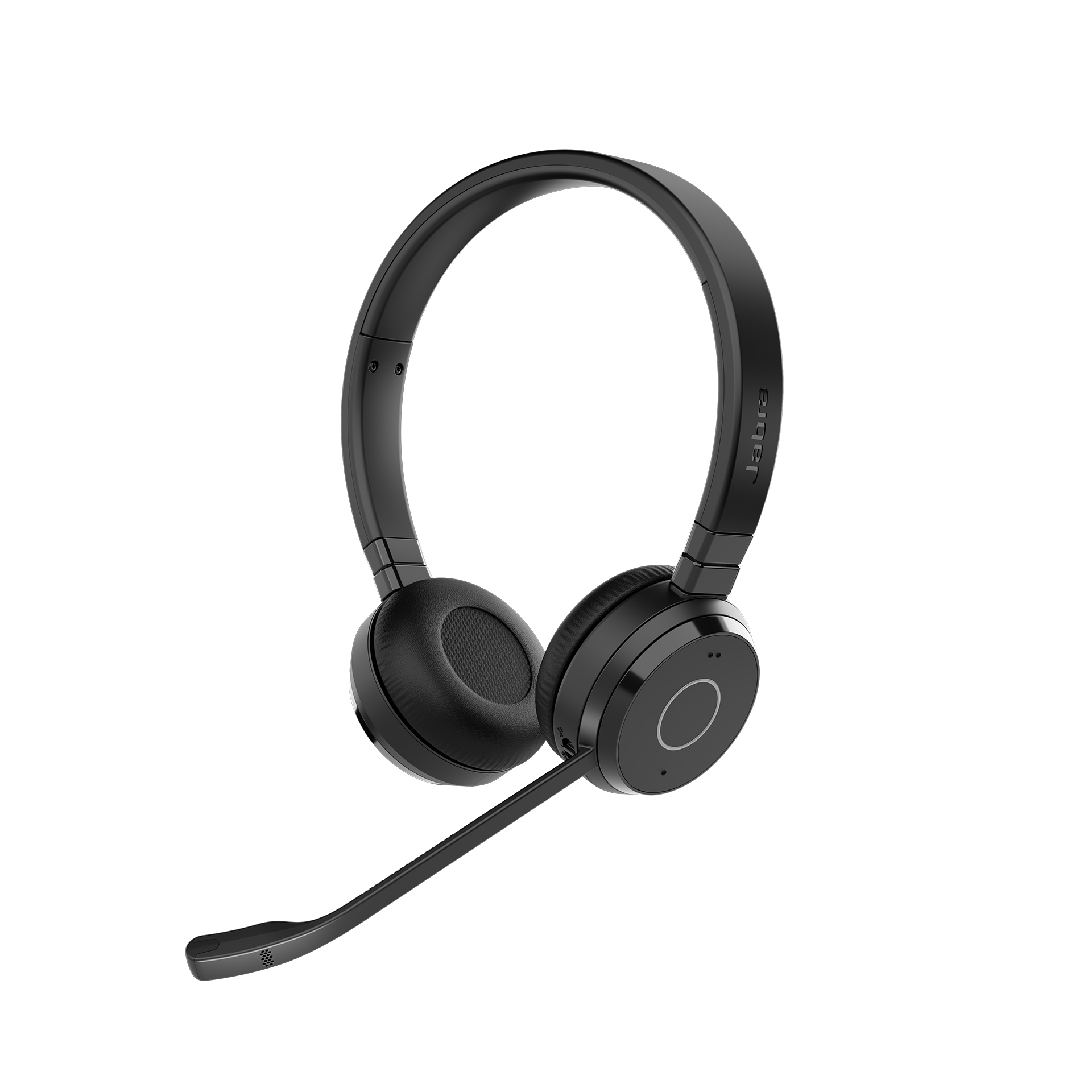 Jabra Evolve 65 TE Hodesett Ledning & Trådløs Hodebånd Kontor/kundesenter USB Type-A Bluetooth Svart