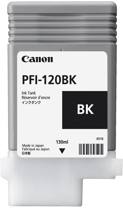 Canon PFI-120BK blekkpatron 1 stykker Original Svart