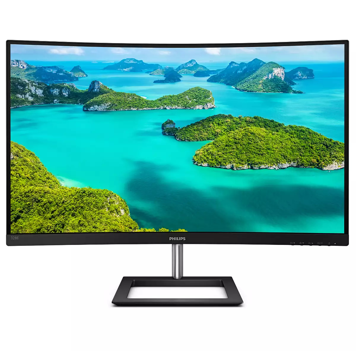 Philips E Line 328E1CA/00 PC-skjerm 80 cm (31.5") 3840 x 2160 piksler 4K Ultra HD LCD Svart