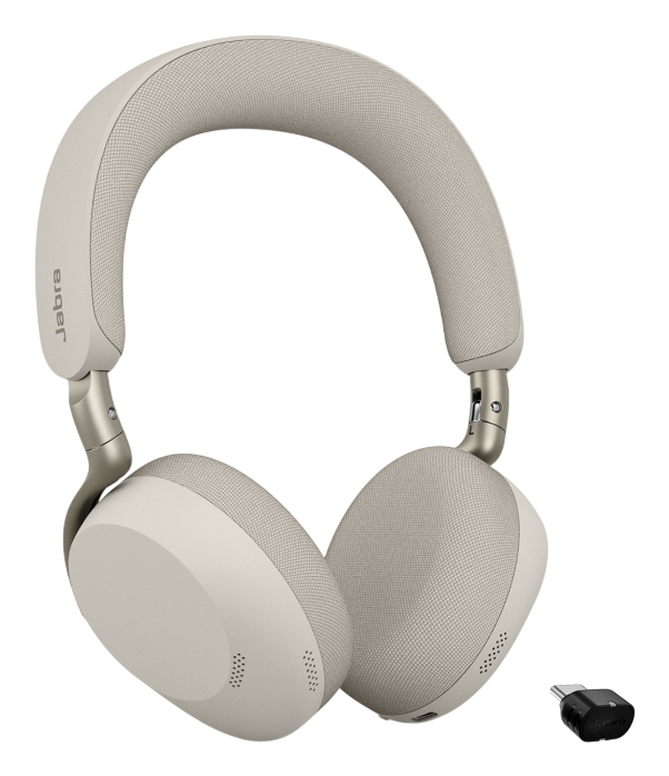 Jabra Evolve3 75 UC + Link 390c Hodesett Trådløs Hodebånd Samtaler/musikk USB Type-C Bluetooth Grå