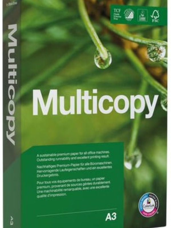 A3 MultiCopy 80 g/m2 (500) pakke