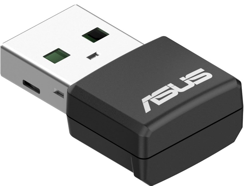 ASUS USB-AX55 Nano Nettverkskort AX1800, Dual Band, USB adapter, WiFi 6