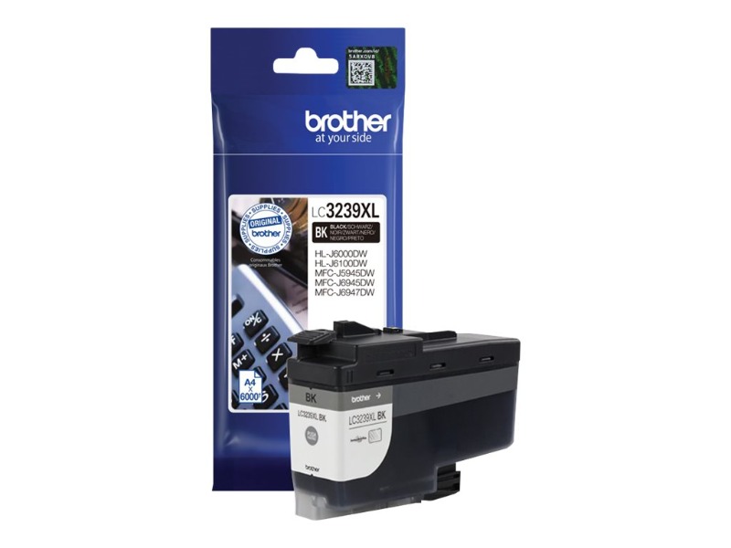BROTHER LC3239XLBK Ink black 6000 pages