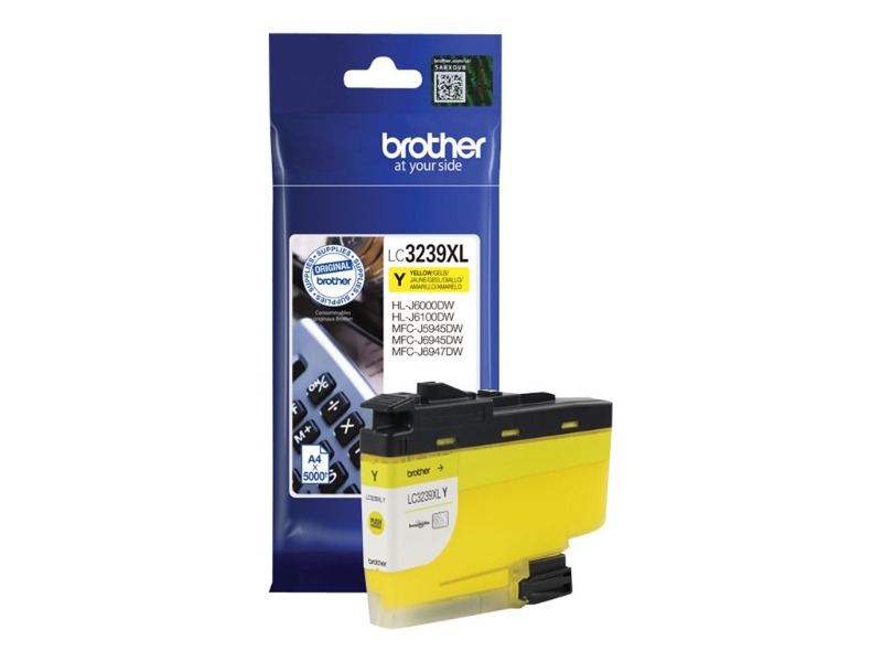 BROTHER LC3239XLY Ink yellow 5000 pages