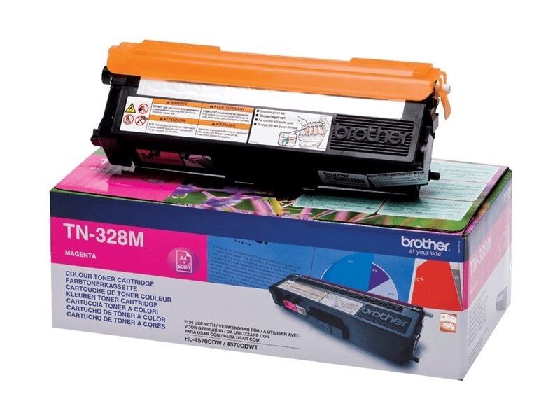 Brother TN328M Toner magenta 6K