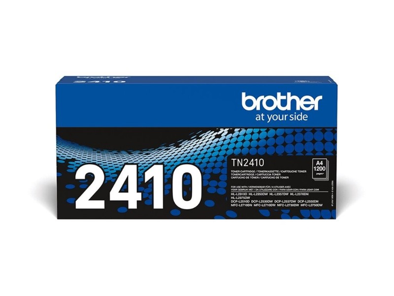 Brother TN2410 Svart - original - tonerpatron