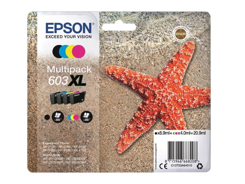 Epson 603XL Multipack Ink