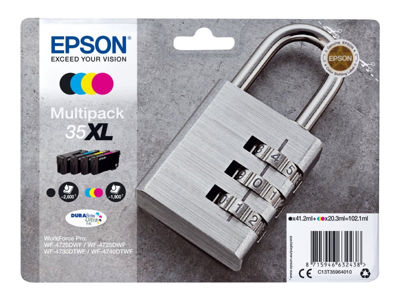 Epson Blekk 35XL Multipack Ink cartidge DURABrite Ultra