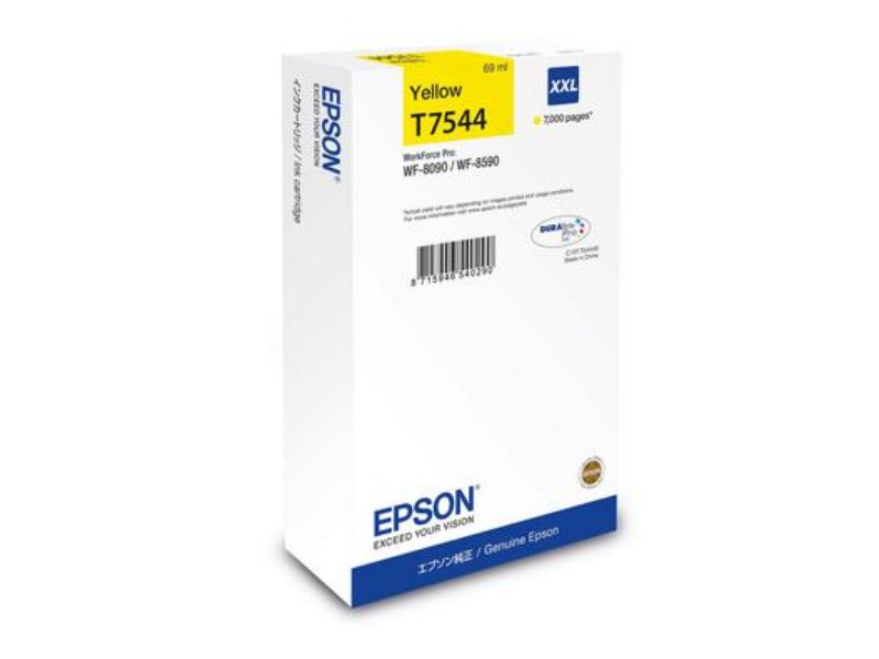 Epson T7544 - 69 ml - XXL - yellow - blekkpatron