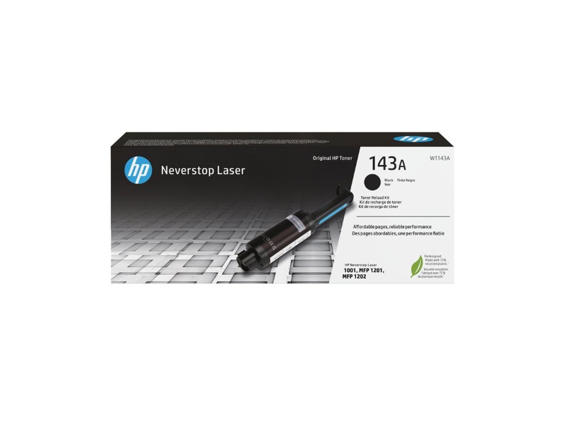HP 143A Reload Kit - Svart - tonerpåfylling - for Neverstop 1001, 1202; Neverstop Laser 1000, MFP 1200, MFP 1201, MFP 1202