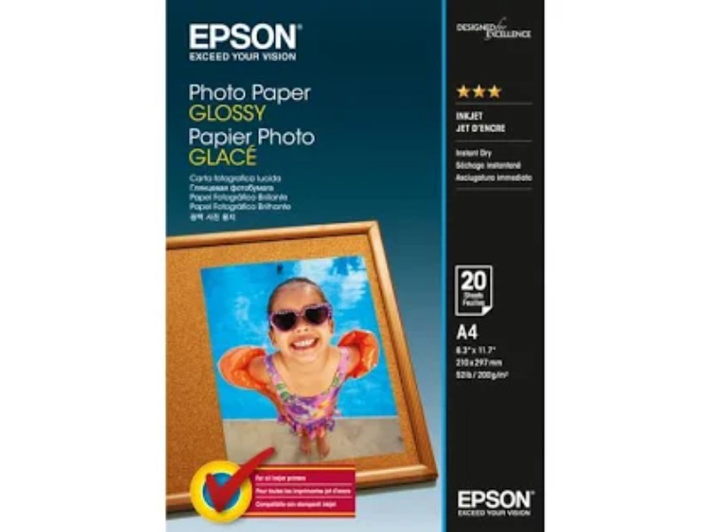 Epson Photo Paper Glossy A4 20 sheet