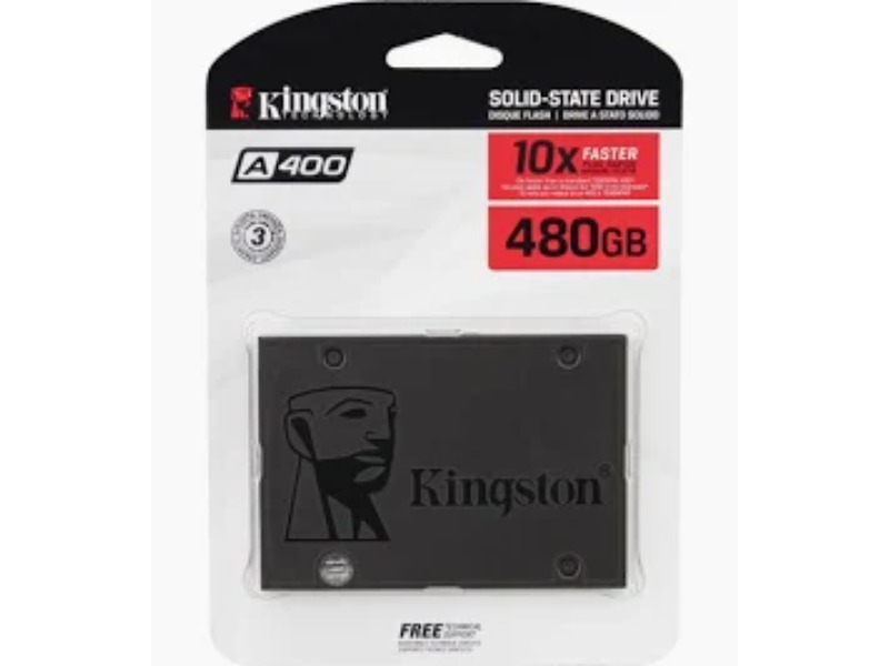 Kingston A400 480GB SSD 2.5 SATA 3.0, 2.5", TLC, up to 500/450/s read/write, 7mm