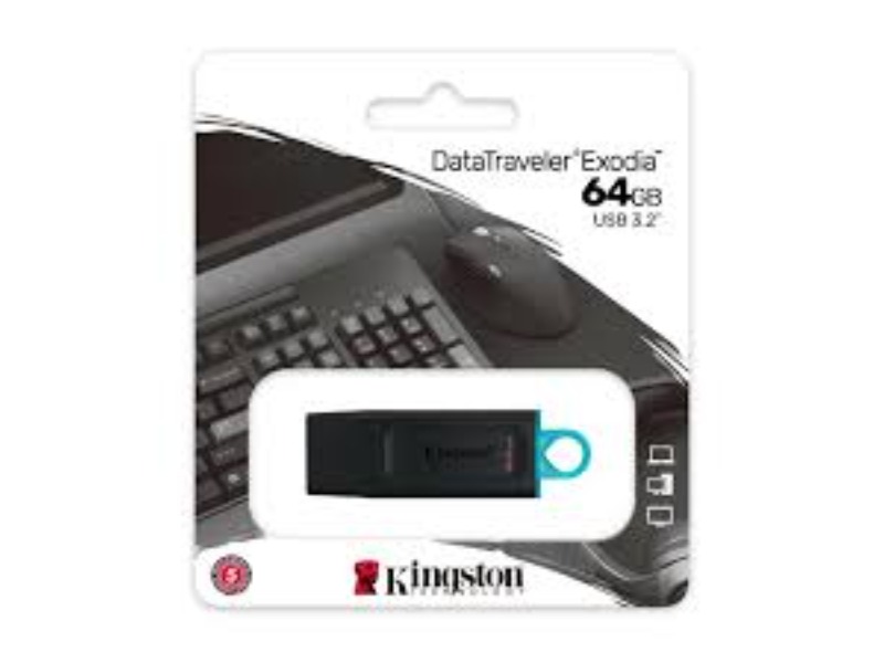 Kingston DataTraveler Exodia Minnepenn 64GB, USB 3.2