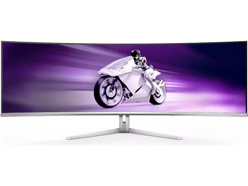 Philips  Envia 49" gamingskjerm 49M2C8900L/00 5120x1440 QD-OLED, 144hz, 0.03ms, 1000:1, Speakers, 2xHDMI/DP/USB-C