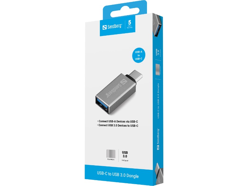 Sandberg USB-C to USB 3.0 Dongle
