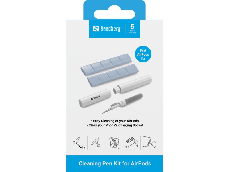 Sandberg Cleaning Pen Kit for AirPods