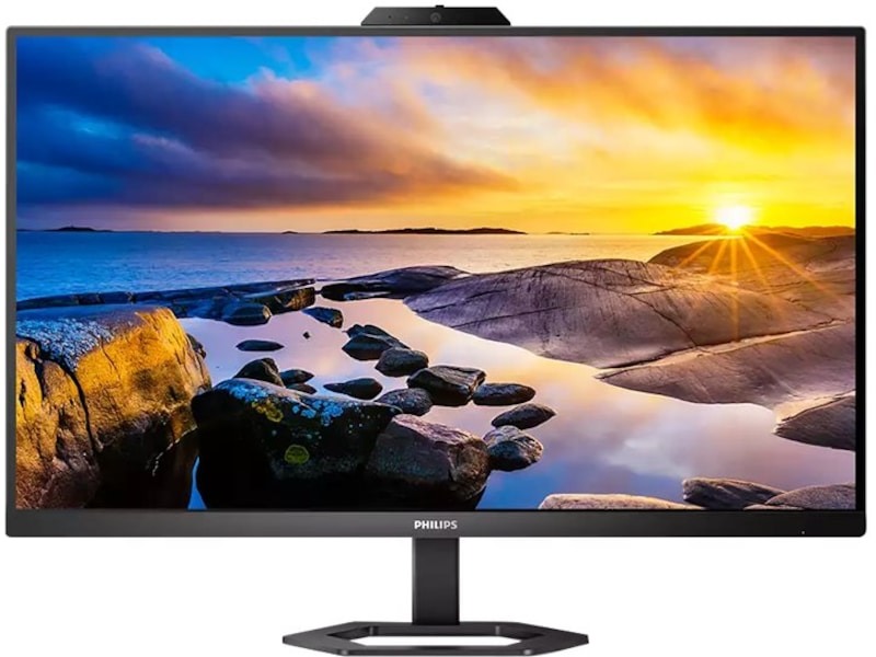 Philips 27" skjerm 27E1N5600HE 2560x1440 IPS, 75hz, 4ms, 1000:1, Speakers, Webcam, HDMI/DP/USB-C(65w)
