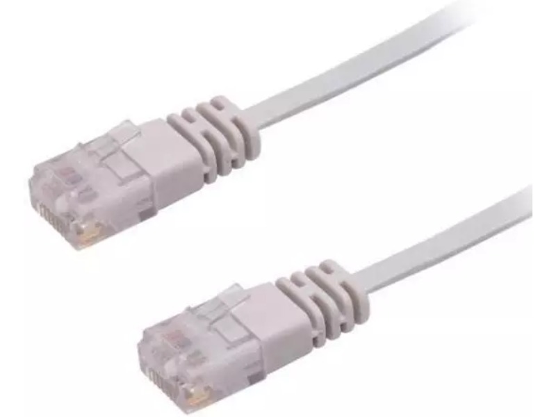 U/UTP CAT 6 3M GREY FLAT NETTVERKSKABEL 3m