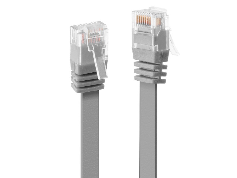 U/UTP CAT6 nettverkskabel 5M Grey Flat