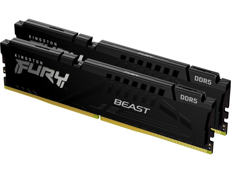 Kingston FURY Beast DDR5 6000MHz 32GB 2x16GB, AMD EXPO, CL36-44-44, 1.35v